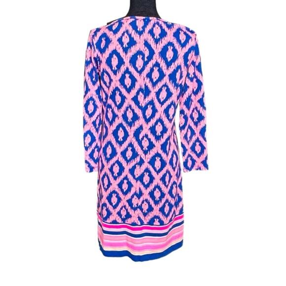 Lilly Pulitzer Beacon Fish Chase Dress in Bomber Blue | Beach Vacation Spring SM - Picture 6 of 14